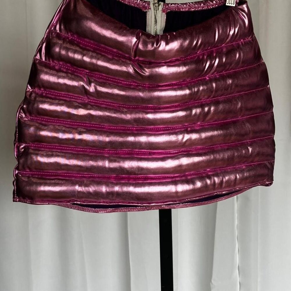 Unbranded Women's Purple and Burgundy Skirt